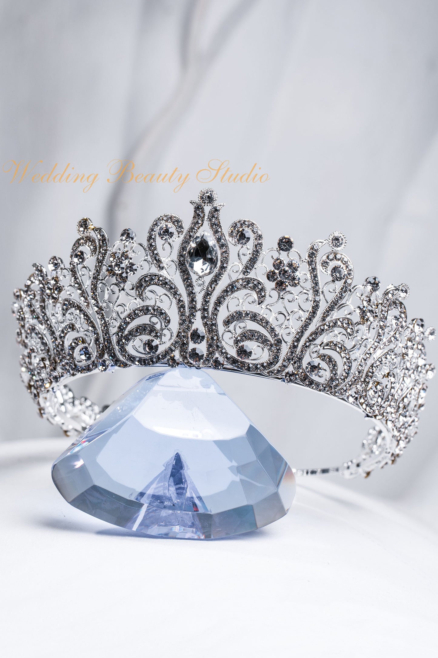 Wedding silver tiara